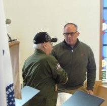 Honoring Byron C. Gordon.